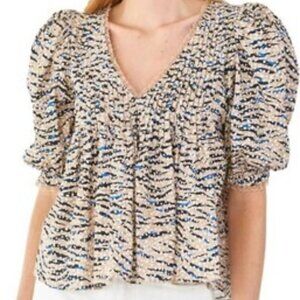 Hunter Bell Mia Top in Snowy Animal